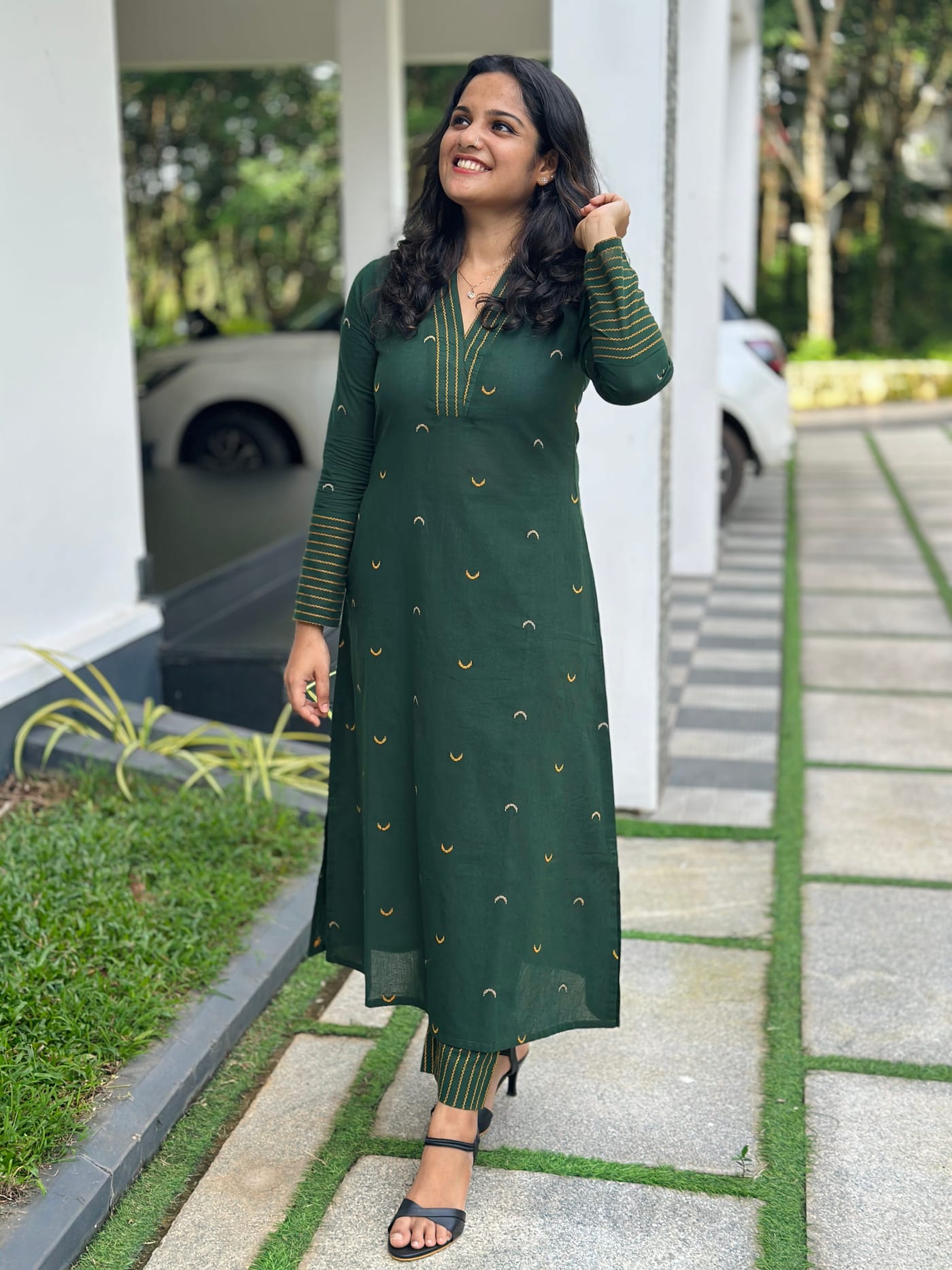 Greeny Night - Cotton Woven 2