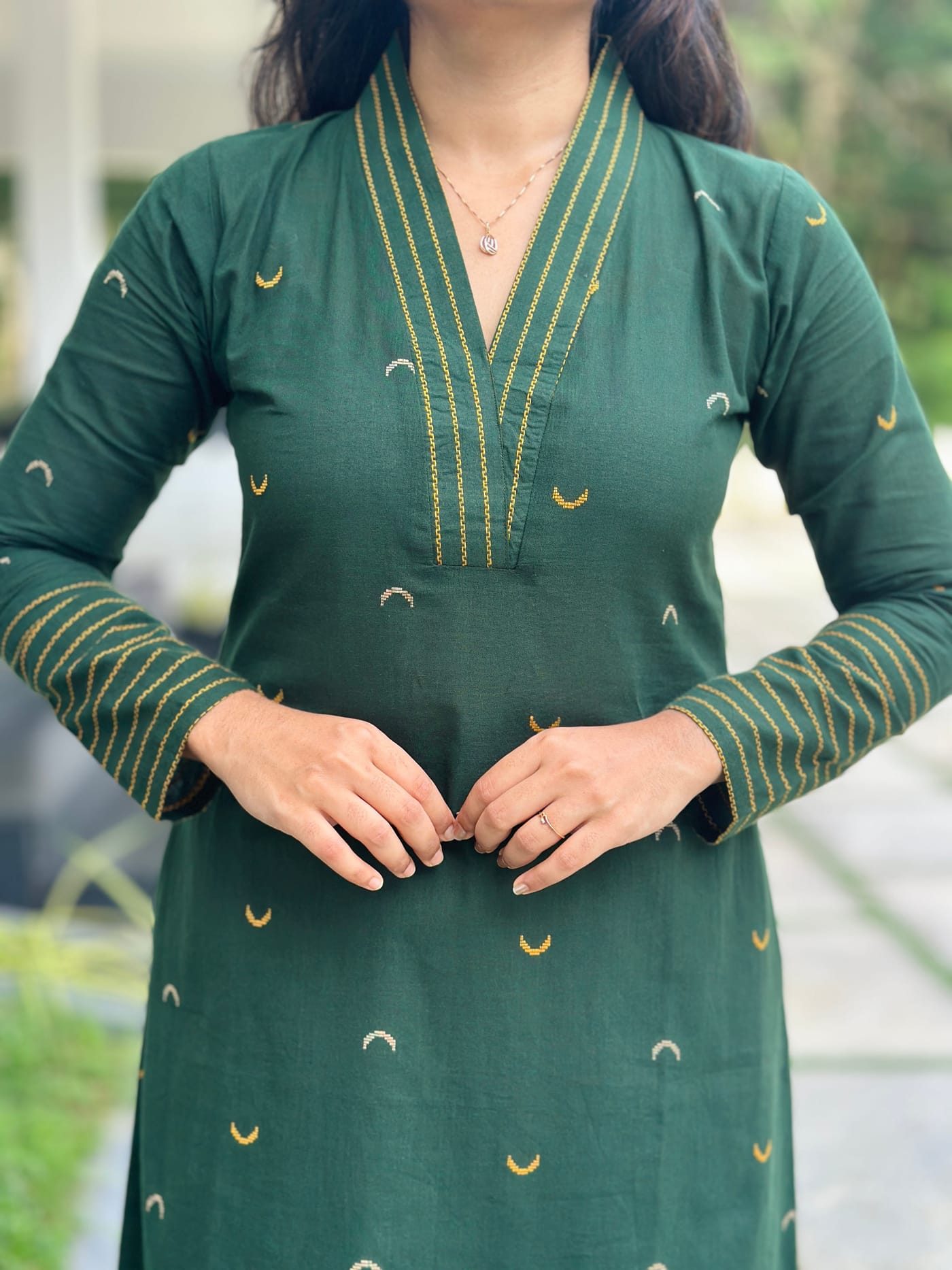 Greeny Night - Cotton Woven 3